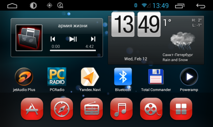Android Radio DVD Player Honda Navigation System TV Central Multimedia