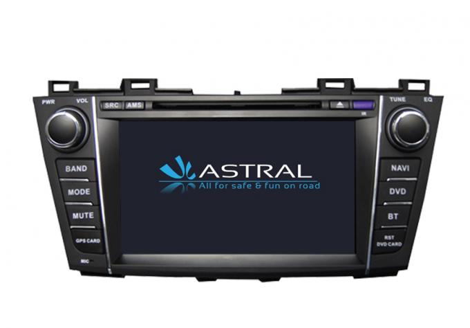 Camera Input 1080P Central Multimidia GPS / Mazda 5 Car DVD Player with ISDBT DVBT ATSC BT SWC