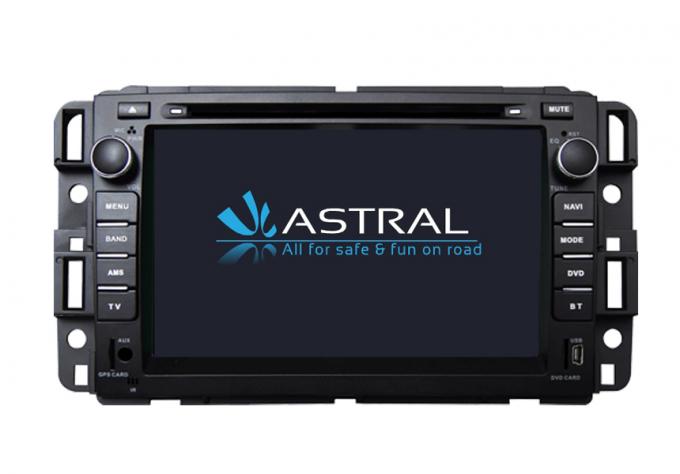 Wince 6.0 Double Din gps navigation system for cars , GMC Yukon Acadia Sierra GPS with Video / Radio