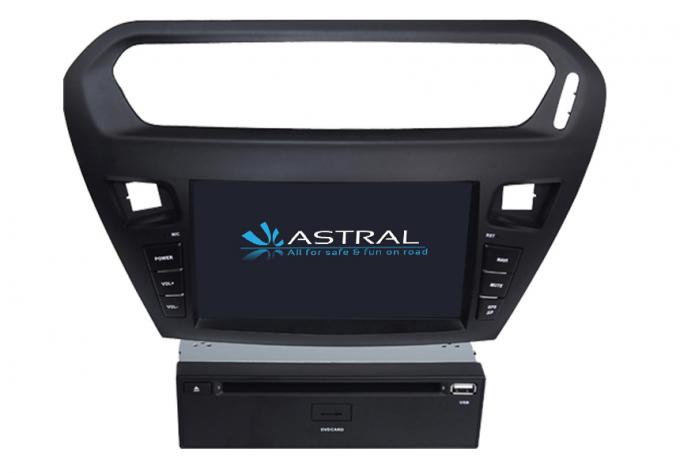 GPS Media Citroen DVD Player Elysee Support TV ISDB-T DVB-T NTSC BT Steering Wheel Control