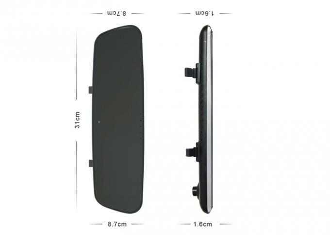 DVR 420TVL Mirror Backup Camera Car Reverse Parking System with Bluetooth Hands Free