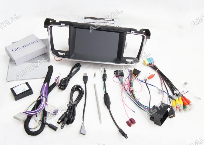 Multimedia Double Din 508 PEUGEOT Navigation System , In dash receiver Car DVD Player