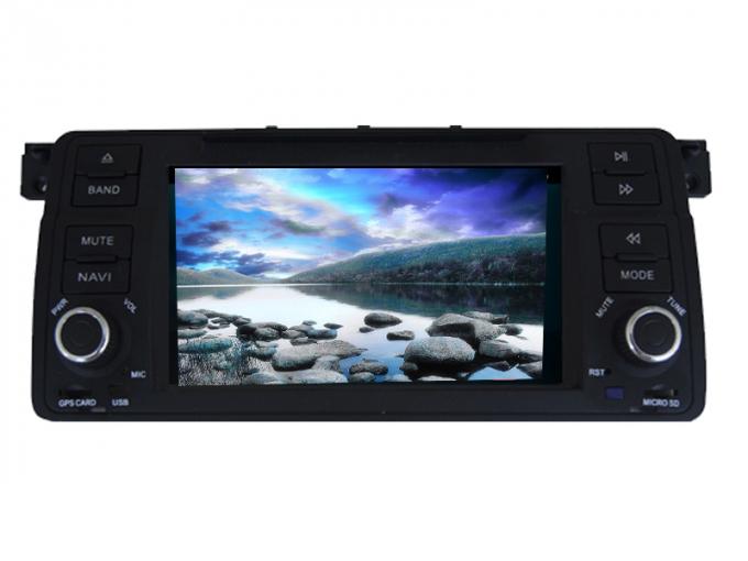 Multimedia Car Navigation System with gps wifi 3g camera input for BMW E46
