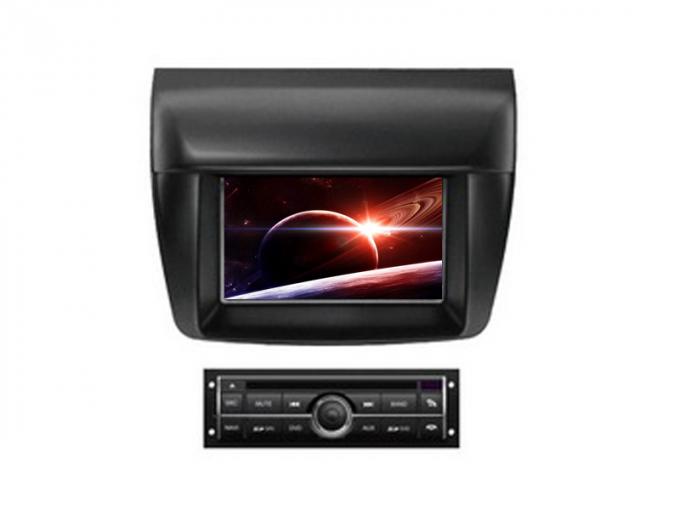 Double din car dvd player with screen radio gps for mitsubishi l200 triton