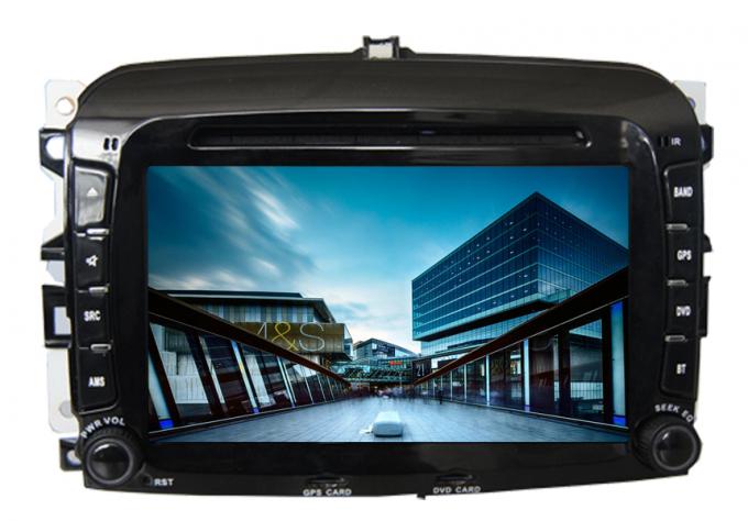 Car radio in car audio gps dvd navigation system with screen sat nav for fiat 500