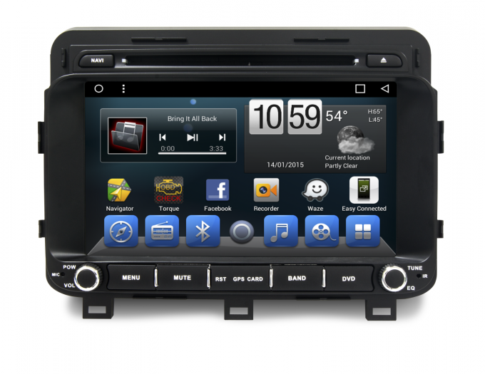 KIA K5 Optima 2014 Car-H ifi Entertainment System Portable Dvd Players with screens satellite navigation
