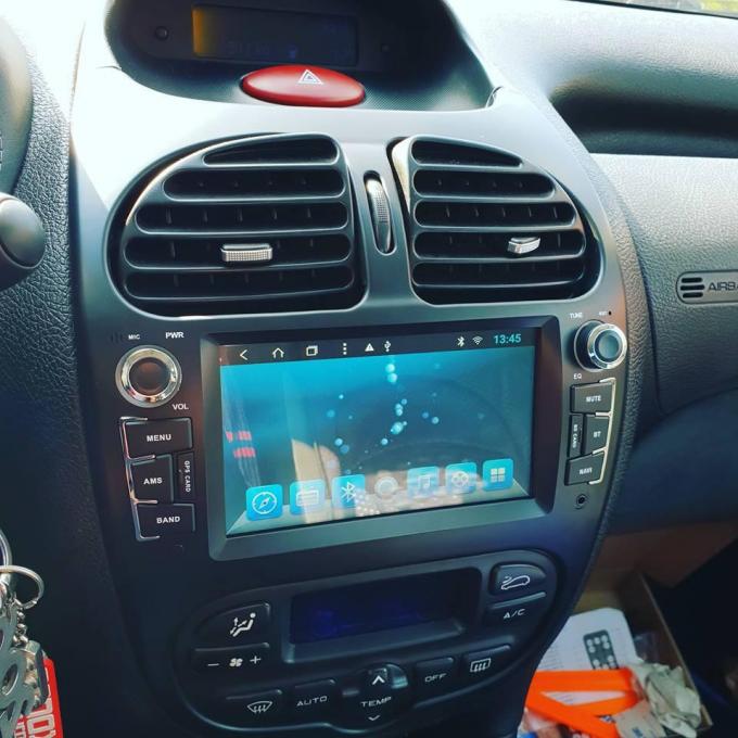 Peugeot 206 GPS Navigation Car Multimedia DVD Player With Android / Windows System