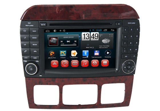 China 7 Inch Android Navigation Systems For Cars With Radio Benz S - Class supplier