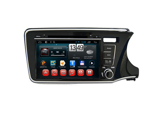 China Android Radio Bluetooth Dvd Player Honda Navigation System For City 2014 Right Hand supplier