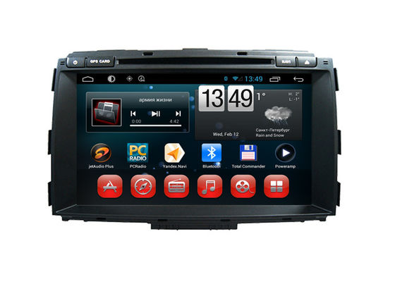 China Android In Car Stereo System Carnival Kia DVD Players Quad Core A7 supplier