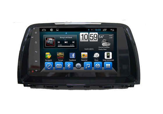 China Android 2 Din Car Dvd Car Gps Navigation For Mazda 6 Quad Core RDS Radio supplier