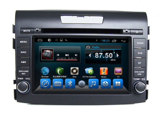 China Auto DVD GPS Multimedia Car Tv Dvd Player CRV 2012 Android Quad Core RDS Radio Player supplier
