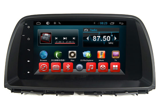 China Mazda 2 Din Car DVD Central Multimidia GPS Radio System For CX-5 Android Touch Screen supplier