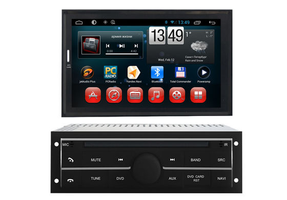 China Android 4.4 Quad Core / Wince System Mitsubishi Navigator Multimedia , Support Google Map Online supplier
