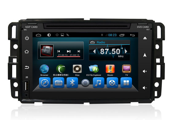 China Android 6.0 Buick GMC Chevrolet Car Multimedia Navigation System HD Video Big USB supplier