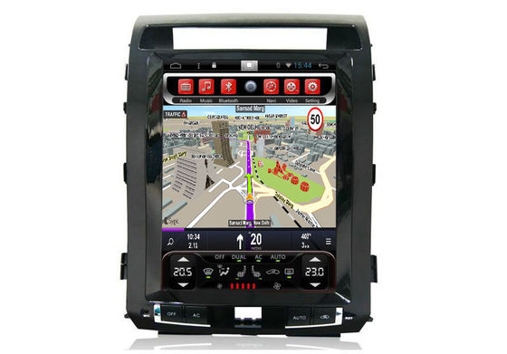 China Car Integrated Multimedia 12'' TOYOTA GPS Navigation with Android 6.0 System , ROHS listed supplier
