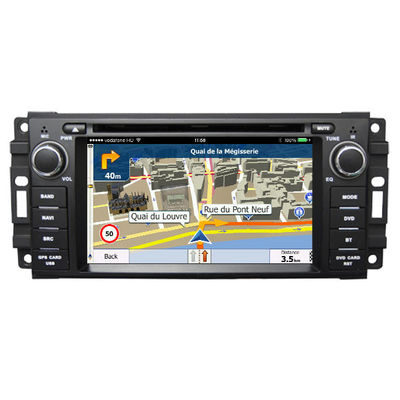 China 6.2 Inch Touch Screen Car Radio Dvd Player / Dvd Gps Navigation System For Jeep supplier