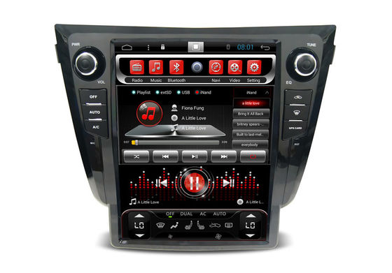 China Tesla Type Screen Radio Receivers Nissan Car Navigaion Qashqai X trail Dualis 2013 supplier