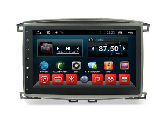 China Android Car Radio Toyota GPS Navigation Land Cruiser 100 1998-2007 Lexus LX470 supplier