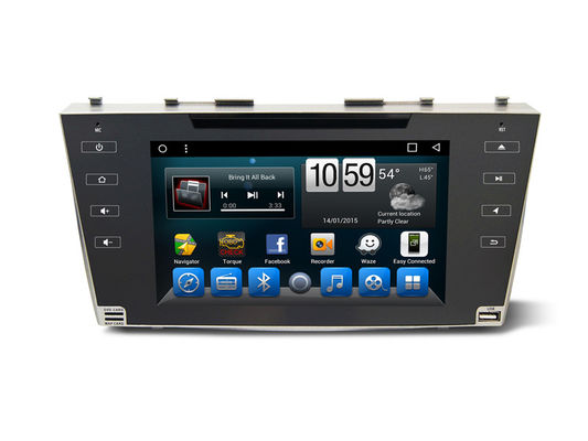 China Double Din Android 6.0/ 7.1 Car Dvd Gps Navigation For Toyota Camry , 8 Inch Full Touch Screen supplier