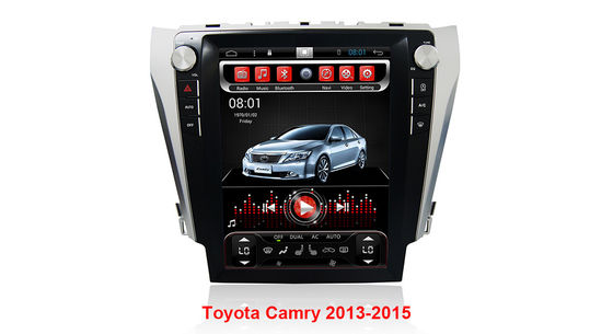 China 12.1 Inch Tesla Style Vertical Gps Navigation Devices 2013-2015 Android Car Audio supplier