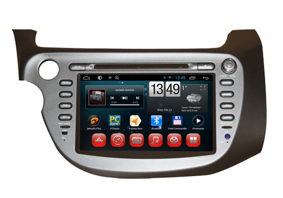 China Car Central Multimedia Honda Navigation System Fit With 3G Wifi Dual Core Touch Screen supplier