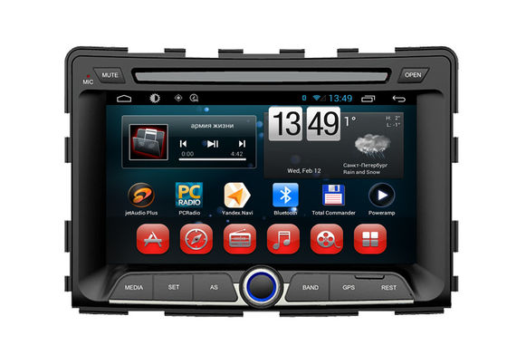 China Ssangyong Rodius Android Car GPS Navigation System DVD Player 1080P RDS Touch Panel supplier