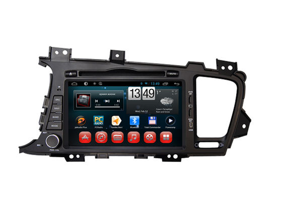 China Dual Zone K5 Optima KIA DVD Player Android GPS Navigation system with BT / TV / iPod supplier