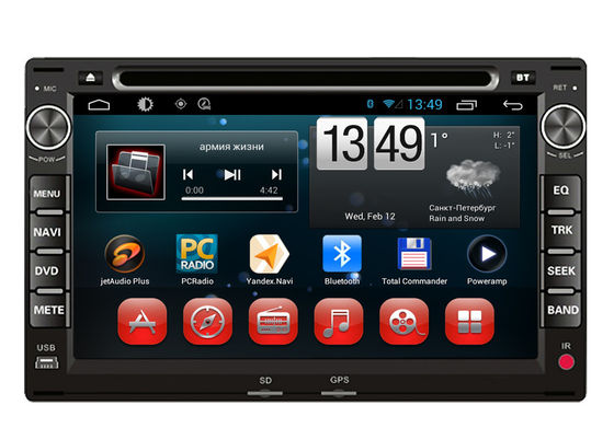 China Android 4.2 Fox Crossfox Passat B5 Volkswagen GPS Navigation System / DVD Player SWC BT supplier