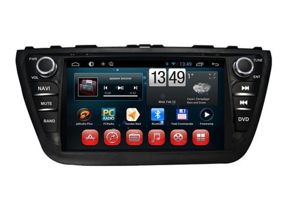China Android 4.1 HD GPS SUZUKI Navigator Car DVR Navigation System for Suzuki 2014 SX4 supplier