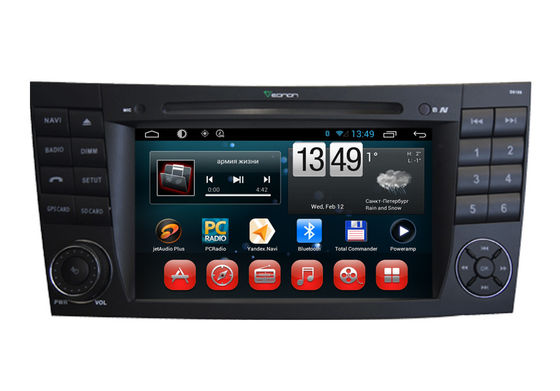 China Digital 1080P Android Digital Car Central Multimidia GPS 6 CD Vitural DVD Player for benz e class supplier