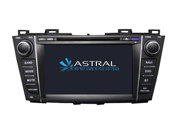 China Camera Input 1080P Central Multimidia GPS / Mazda 5 Car DVD Player with ISDBT DVBT ATSC BT SWC supplier