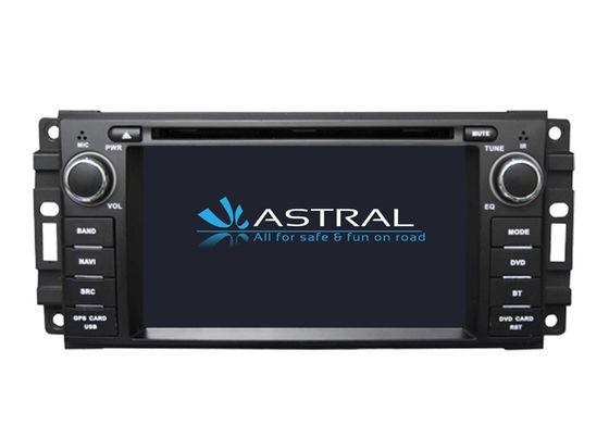 China 6 CD Virtual Central Multimidia GPS Jeep Compass Grand Cherokee Wrangler GPS DVD Player supplier