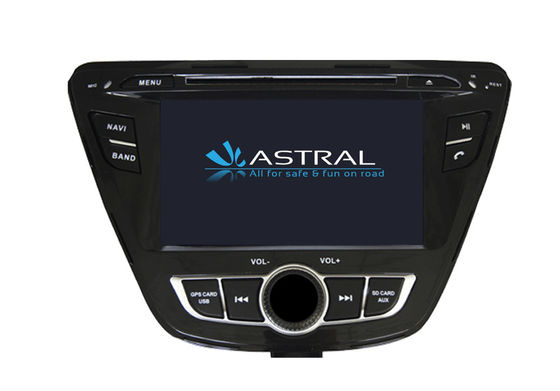 China Wince 6.0 Digital Car Multimedia HYUNDAI DVD Player with TV BT SWC for Elantra 2014 supplier