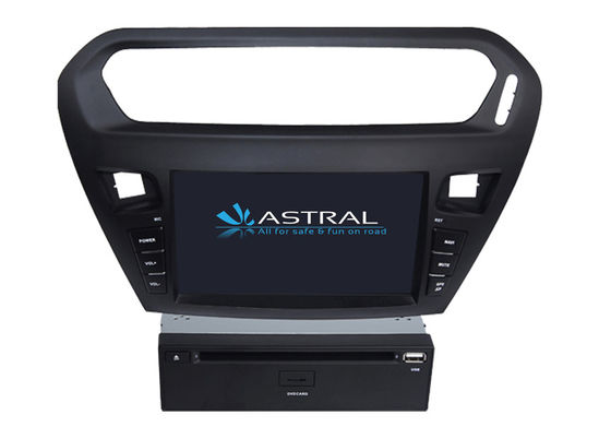 China GPS Media Citroen DVD Player Elysee Support TV ISDB-T DVB-T NTSC BT Steering Wheel Control supplier