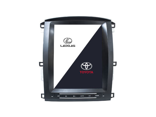 China Vertical Screen Android Car Navigation Lexus LX470 2005-2007 Toyota LC100 Radio supplier