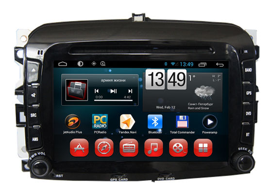 China Car Radio FIAT Navigation System 500 iPod 3G DVD GPS Wifi Bluetooth Blue&amp;Me supplier
