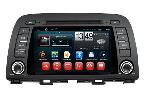 China Mazda 6 2014 / CX-5 Central Multimedia GPS Sat Nav Radio Receiver TV Bluetooth Touch Screen supplier