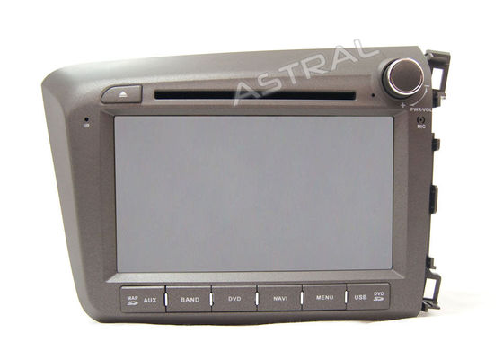 China Car DVD GPS Honda Navigation System Touch Screen BT TV SWC Radio Civic Right 2012 supplier
