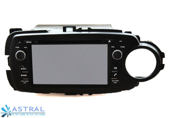 China Car DVD Toyota GPS Navigation Radio Players for Yaris Right , 7inch supplier
