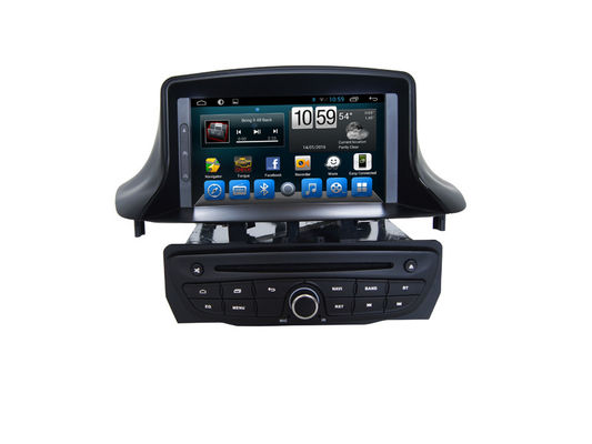 China Car central multimedia gps with touchscreen bluetooth for  megane 2014 / fluence supplier