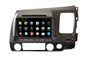 Civic Right Driving Honda Navigation System  Dual Zone Car GPS DVD Player supplier