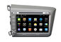 Honda 2012 Civic Left Side Navigation System Android OS DVD Player Dual Zone BT TV iPod supplier