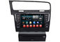 Portuguese Hebrew Volkswagen GPS Navigation System Dual Zone Car Video GPS for Golf7 supplier