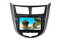 Dual Zone HYUNDAI DVD Player Verna Accent Solaris Navigation GPS Media TV BT Touch Screen supplier