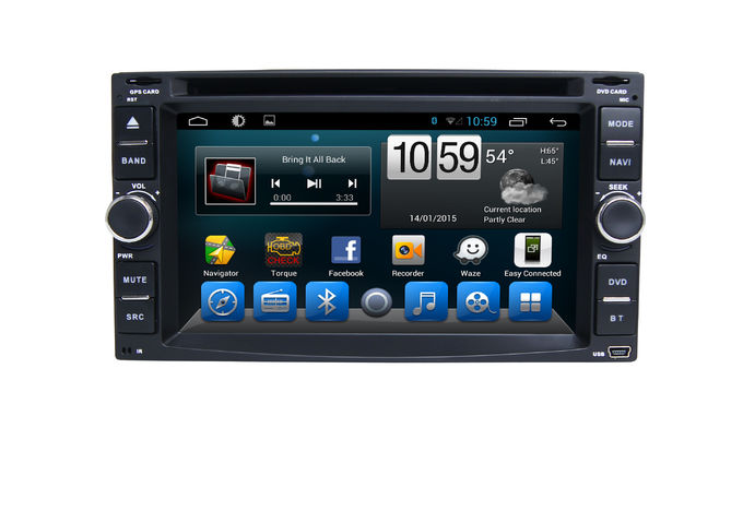 6.2 Inch DVD Car stereo Universal Car Multimedia Navgation System with Bluetooth