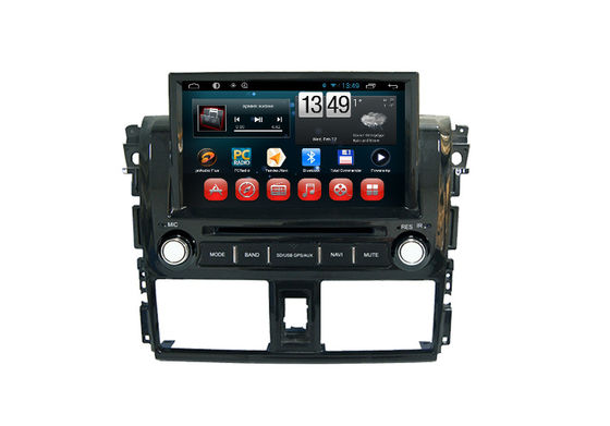 China Toyota Yaris Double Din Multimedia Gps Navigation For Cars CE FCC supplier