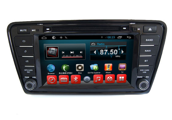 China Android Car Dvd MP3 MP4 Player VW GPS Navigation System Skoda Octavia A7 Car supplier