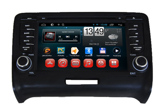 China Audi TT Auto Radio 7 Inch In Dash Car Navigation Systems Android Quad Core supplier