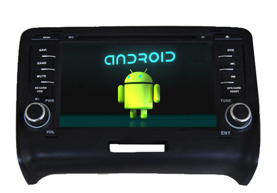 China Quad Core Audi Navigation System Central Multimedia With HD Resolution Capacitive Touch Panel supplier